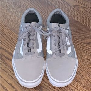 Women’s Grey Vans Shoes